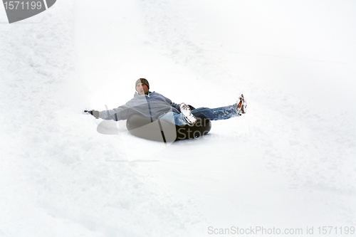 Image of slide down mountain