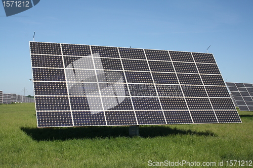 Image of solar energy panels 