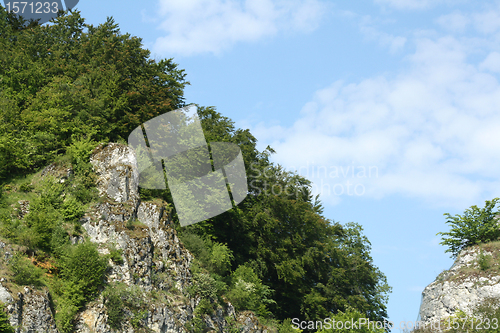 Image of mountains in summer