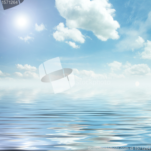 Image of wonderful sky background