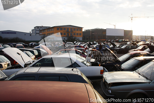 Image of scrap yard in Germany