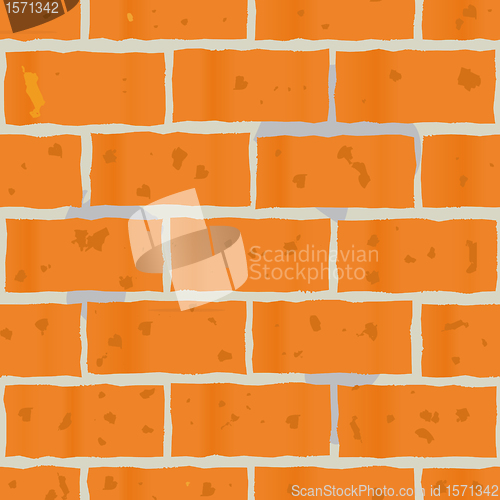 Image of Background as wall of red bricks