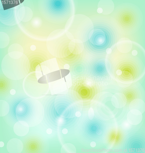Image of abstract background with transparent circles