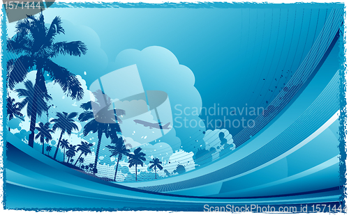 Image of Tropical background