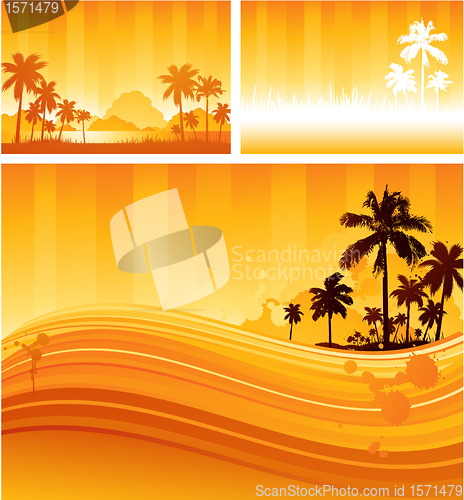 Image of Tropical background