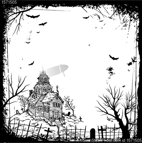 Image of Halloween background illustration