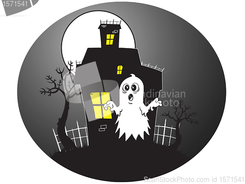 Image of Halloween background illustration