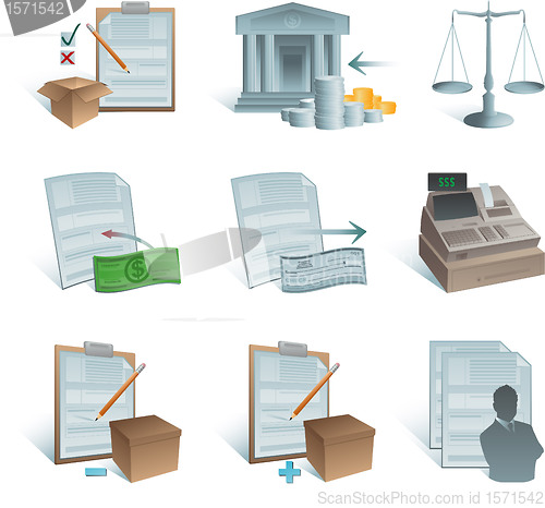 Image of Accounting icons