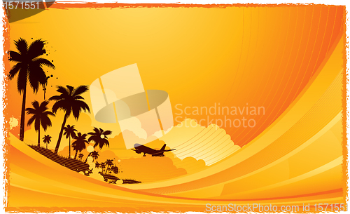 Image of Tropical background