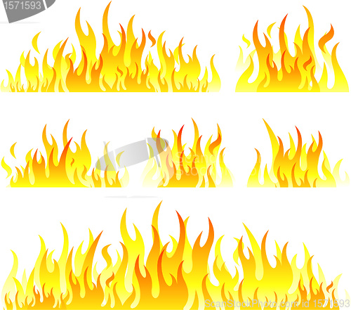 Image of Fire background