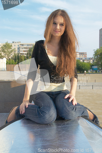 Image of Young beautiful woman