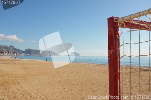 Image of Beach football