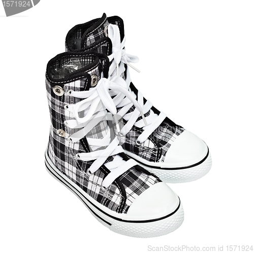 Image of Sports shoes - high top sneakers