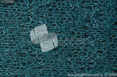 Image of Blue wool texture