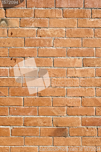 Image of Orange brick wall