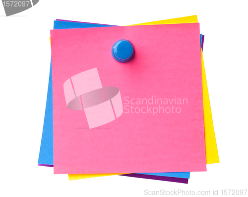 Image of Colorful sticky notes