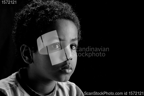 Image of Portrait of a young boy