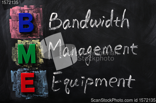 Image of Acronym of BME for Bandwidth Management Equipment