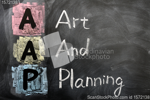 Image of Acronym of AAP for Art and Planning