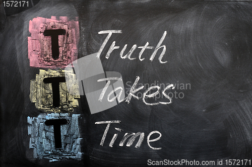 Image of Acronym of TTT for Truth Takes Time