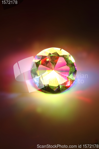 Image of rainbow diamond