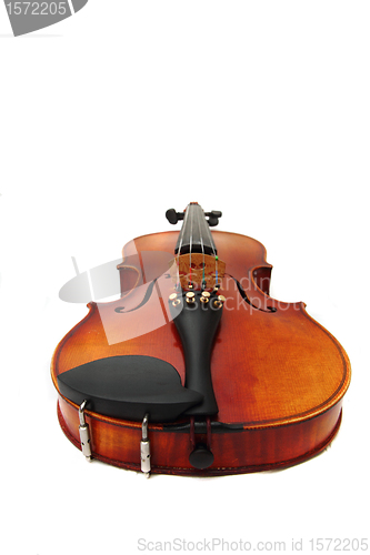 Image of old wooden violin