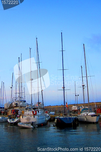 Image of small boats