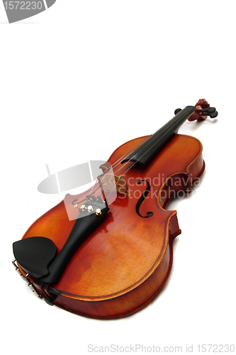Image of old wooden violin