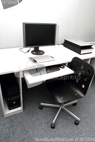 Image of small computer studio