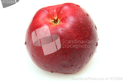 Image of apple isolated on white