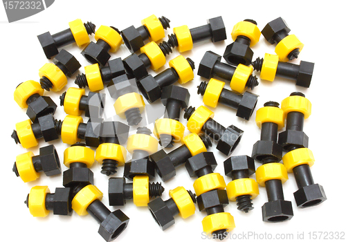 Image of The plastic designer a bolt a nut