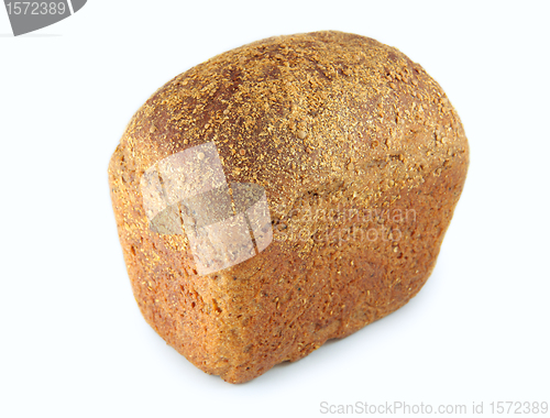 Image of Black rye bread with caraway seeds