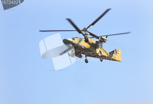 Image of Russian helicopter Ka-52 (alligator)