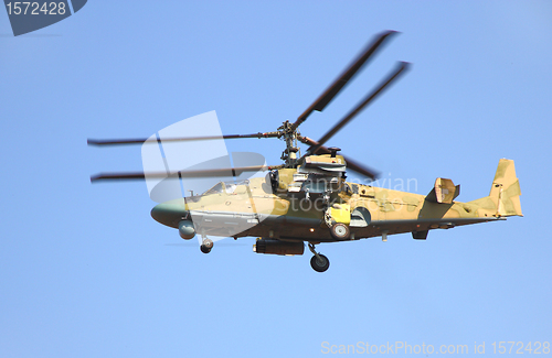 Image of Russian helicopter Ka-52 (alligator)