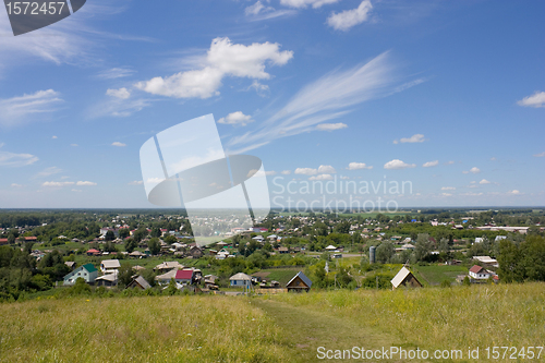 Image of Srostki, the Altai, the birthplace of the writer Shukshin.