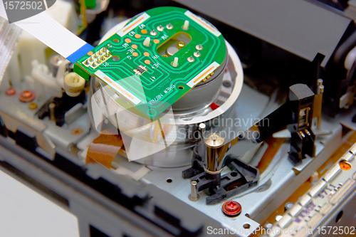 Image of electronic spare part head VCR