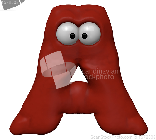Image of cartoon letter