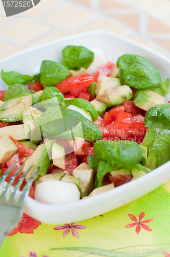 Image of Multicolored salad