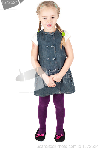Image of Portrait of cute girl