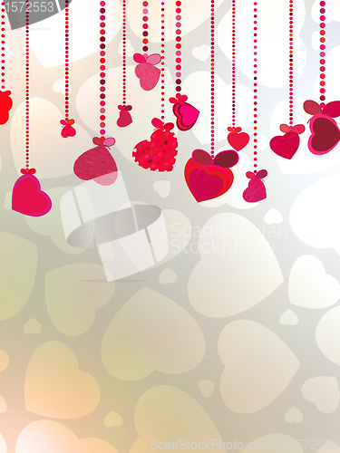 Image of Valentines Day Background. EPS 8