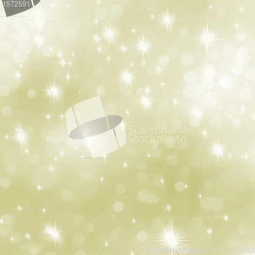 Image of Elegant glittery gold Christmas background. EPS 8