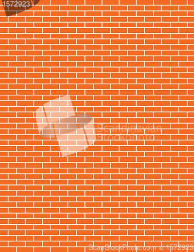 Image of vector brick wall