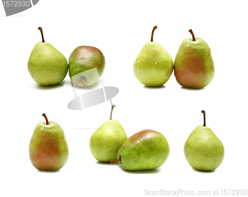 Image of set of pears