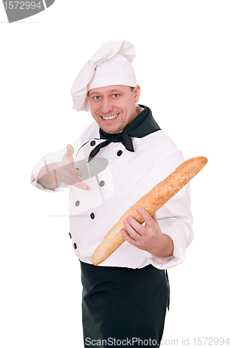 Image of chif with loaf