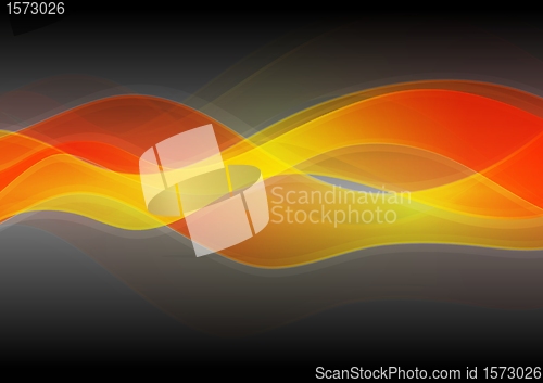 Image of Vector wavy backdrop