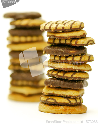 Image of Shortcakes with chocolate glaze