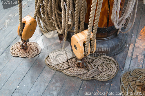 Image of Masts and Sails