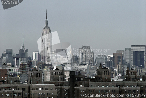 Image of New York Skyline and Brooklyn