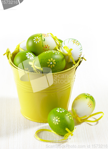 Image of easter eggs