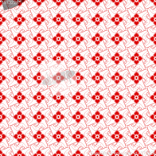 Image of Seamless hearts pattern